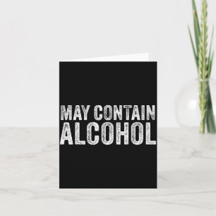 Kan Alcohol Bevatten Drinken Bier Proeven Leuk Kaart