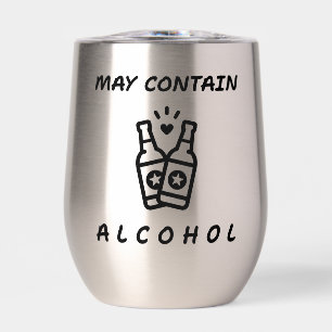 Kan Alcohol Bevatten Stengel-loze Wijn Tumbler – G