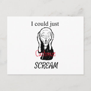 Kan alleen maar een schreeuw om Thunder_Cove Briefkaart