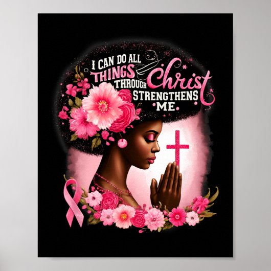 Kan alles doen door Christus die M Poster (Voorkant)