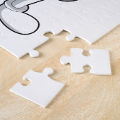 Kan als kapper met scheermes legpuzzel (Zijkant)