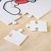 Kan als Skater met Skateboard Legpuzzel (Zijkant)