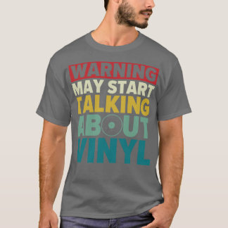 Kan beginnen met praten over Vinyl Funny Records L T-shirt