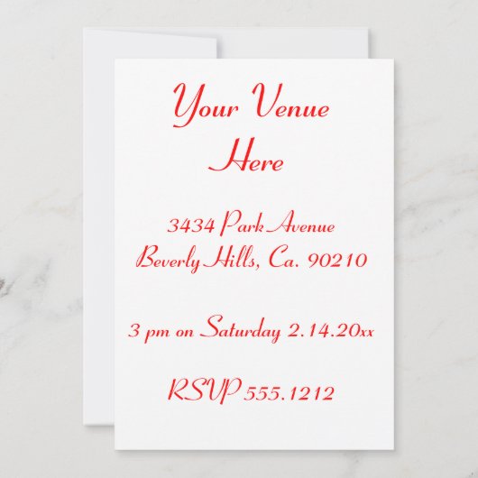 kan danser rood en zwart kaart (Achterkant)