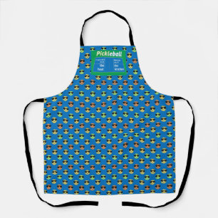 Kan de hitte niet weerstaan... (pickleball humor) schort
