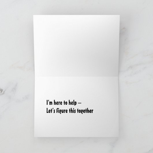 Kan de olifant in de kamer niet negeren - kaart (Binnen)