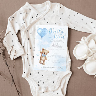 Kan de Uitnodiging van het Baby shower Barly Wacht