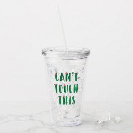 Kan deze Cactus Tumbler niet aanraken Acryl Drinkbeker