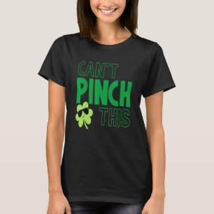 Kan deze Cute Saint Patrick's Day Shamr niet knijp T-shirt