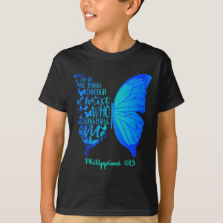 Kan Dingen Doen Door Christus Die Kracht Gave T-shirt