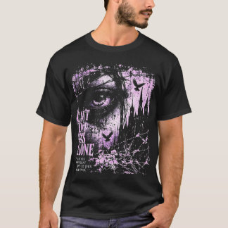KAN DIT NIET ALLEEN — Violet Gothic Eye T-shirt