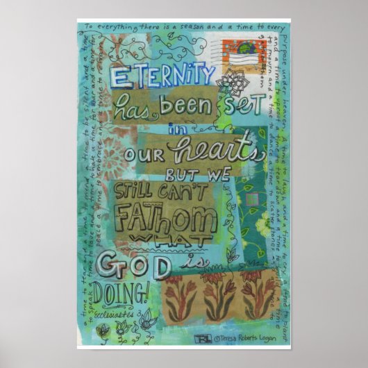 Kan Fathom niet Poster (Voorkant)