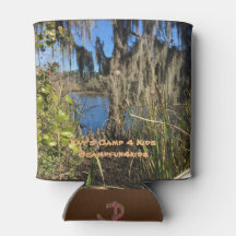 Kan & Flessenisolator (Coozie) Woodland kan koelen