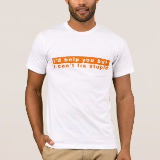 Kan geen onstuimige oplossing vinden t-shirt