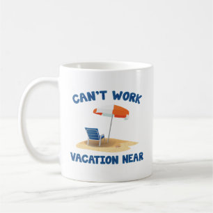 Kan geen Vacatie dichtbij de Mok van het Koffie we