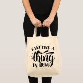 Kan hier niets vinden tote bag (Voorkant (product))
