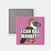 Kan ik aap hebben? magneet (Voorkant / Achterkant)