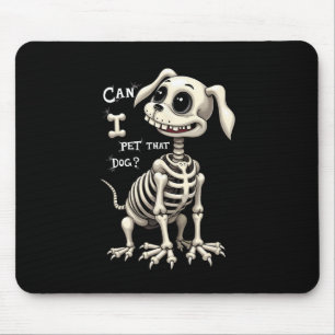 Kan ik dat hondenskelet Halloween-geschenken geven Muismat