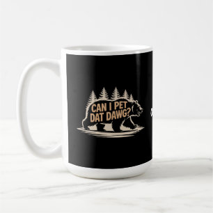 Kan ik datadag aaien? Funny Hiker Beer Meme T-shir Koffiemok