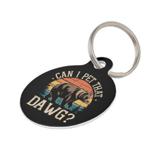 Kan ik die hond aaien Beer Meme Camping Wandelen  Huisdierpenning