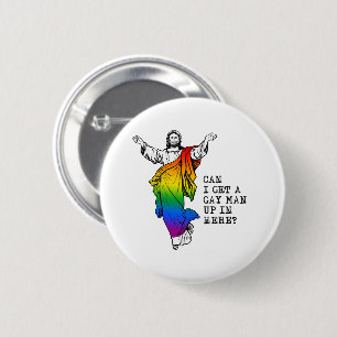 Kan ik een homo hier krijgen ronde button 5,7 cm