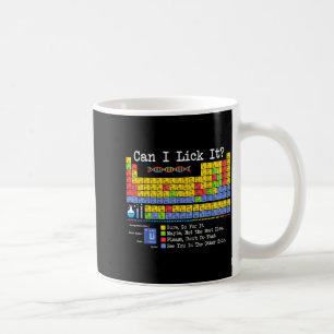 Kan ik het periodiek systeem grappige wetenschapsl koffiemok