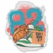 Kan ik het ? schoppen? sticker (Voorkant)