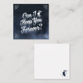 Kan ik je voor altijd Notitiekaart Notitiekaartje (Voorkant / Achterkant)