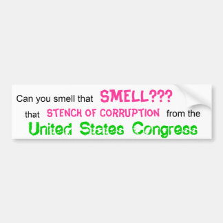 Kan je dat ruiken, SMELL? Bumpersticker