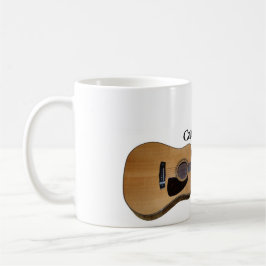 Kan je de muziek horen? koffiemok