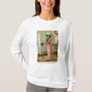 Kan je een beetje te gelukkig zijn, Victoriaans ch T-shirt