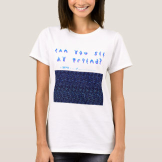 Kan je mijn vriend zien? 3D Fun. T-shirt