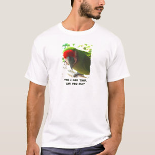 Kan je militair Macaw T-shirt vliegen?