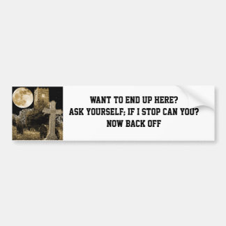 KAN JE STOPEN? BUMPERSTICKER