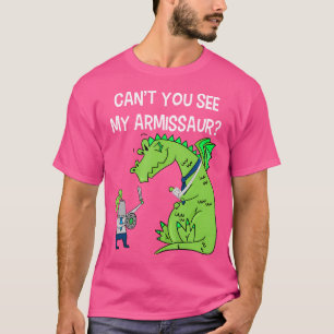 Kan je zien Armissaur gebroken arm handpolsletsel T-shirt