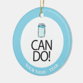 kan keramisch ornament (Links)