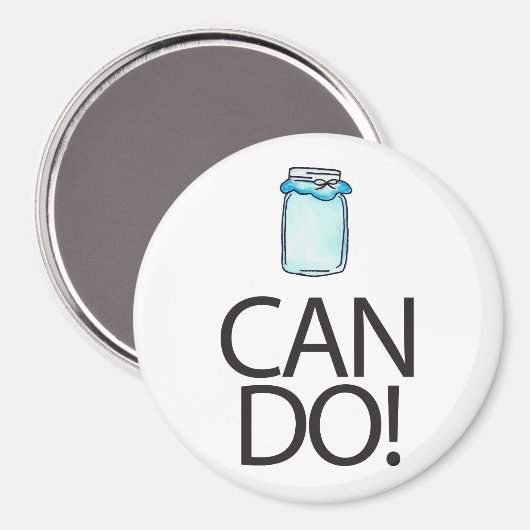 kan magneet (Voorkant / Achterkant)