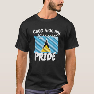 Kan mijn Lucian Pride St Lucia Independence F niet T-shirt