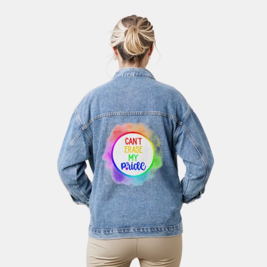 Kan mijn trots niet wissen denim jacket (Model)