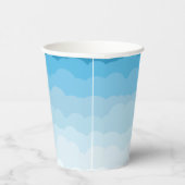 Kan negen feestbekers papieren bekers (Rechts)