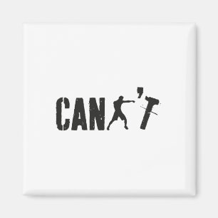 Kan niet grappig Boksen Coach Boksen Trainer Boxer Magneet