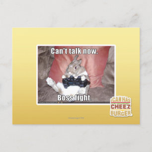 Kan niet nu spreken, strijd leiden briefkaart