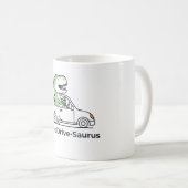 Kan niet rijden-Saurus Koffiemok (Voorkant rechts)