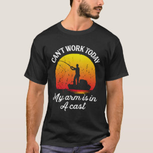 Kan niet werken Vandaag is mijn arm in een Gegoten T-shirt