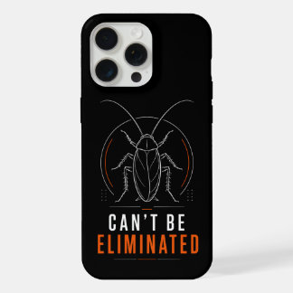 Kan niet worden geëlimineerd Minimale Kakkerlak iPhone 15 Pro Max Hoesje