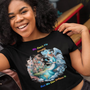 Kan Stompzinnig niet oplossen: de muze van de crea T-shirt