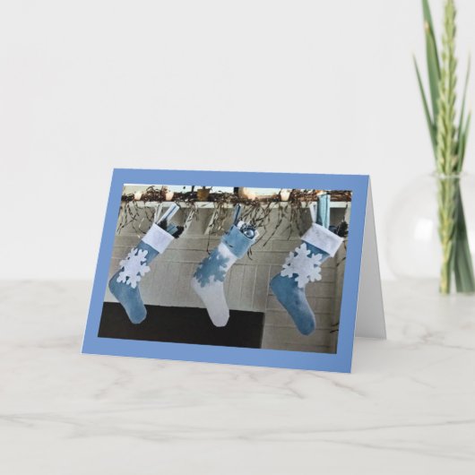 KAN UW CHRISTMAS *MERRY & BRIGHT* ZIJN KAART (Voorkant)