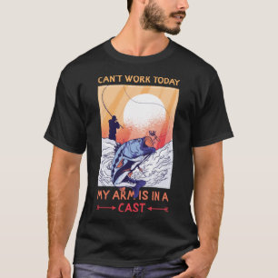 Kan vandaag mijn armen niet werken in gegoten Gevi T-shirt