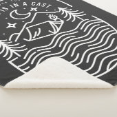 Kan vandaag niet werken mijn arm is in een giet sherpa deken (3/4)