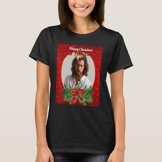 Kan yaman Kerstmis T-shirt (Voorkant)